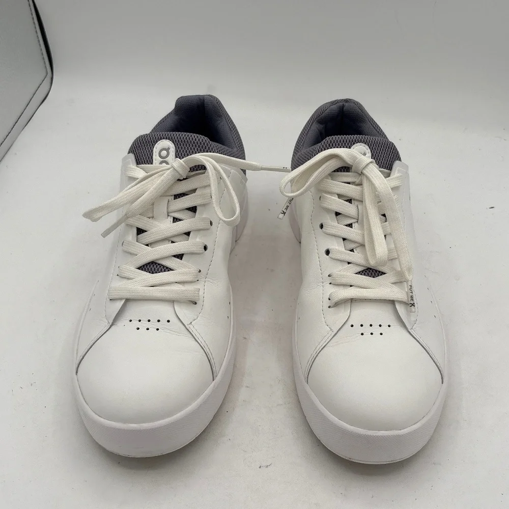 On Cloud The Roger Advantage White Fossil Sneaker 3WD10652763 Women's Size 10 - Picture 2 of 16